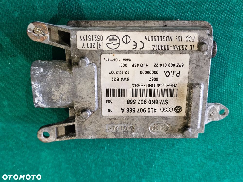 AUDI RADAR ASYSTENT ZMIANY PASA  4L0907568A 4L0907566A - 1