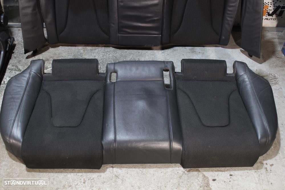 Conjunto De Bancos Audi A4 (8K2, B8)  Bancos Audi A4 B8 Sline Em Pele - 7