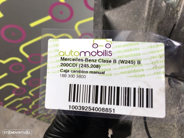 Caixa  de Velocidades Mercedes Classe B 200 CDi - Ref: 711640 - NO30067 - 6