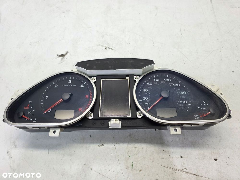 LICZNIK ZEGARY WYŚWIETLACZ AUDI Q7 4L 3.0 TDI 4L0920980Q - 1