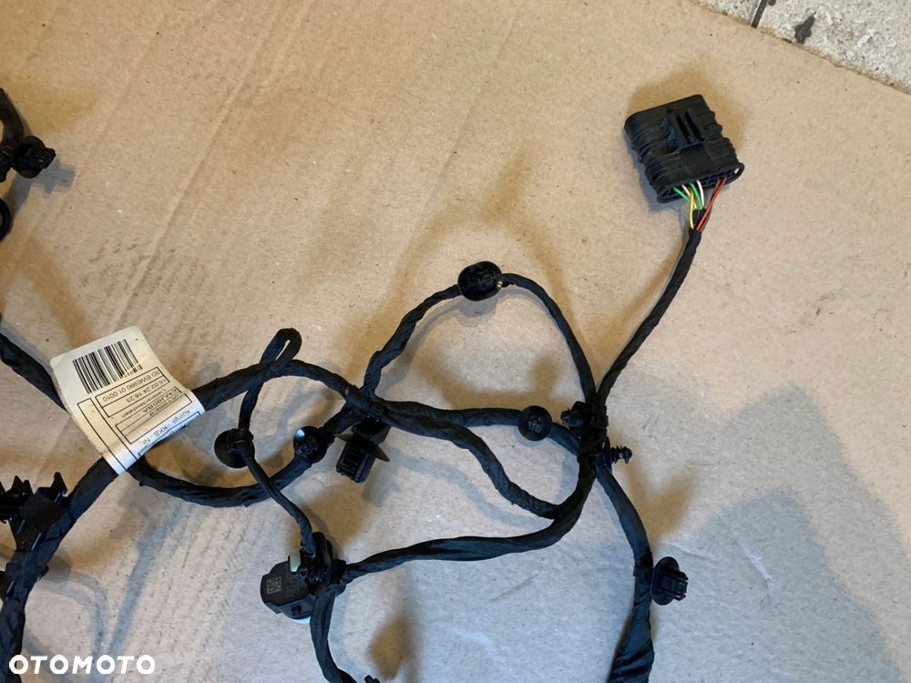 WIĄZKA INSTALACJA ZDERZAKA PRZÓD PDC BMW 7 G70 5A75703 5A81725 - 5