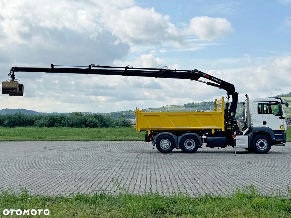 MAN TGS 26.400 *WYWROTKA 4,75m *HIAB X - HIDUO 188 E-3/PILOT *6x4 *STAN BDB - 6