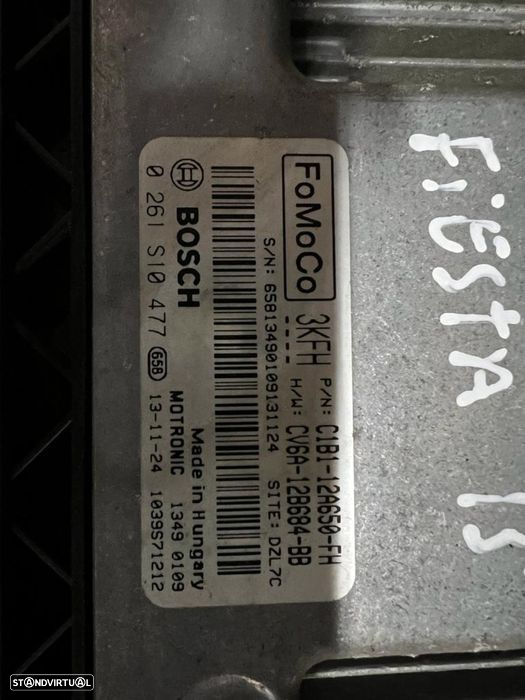 Centralina Motor Ford fiesta gasolina 2011 - 3
