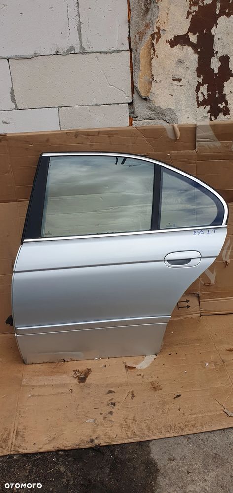 Drzwi lewy tył tylne lewe BMW 5 E39 354 Titansilber - 1