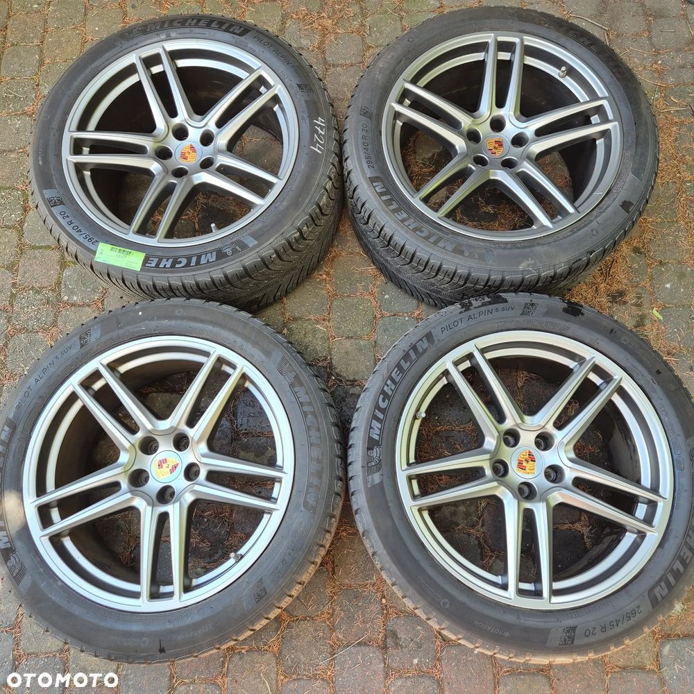 ZIMA KOŁA R20 ORYGINAŁ PORSCHE MACAN TURBO 265/45 295/40 R20