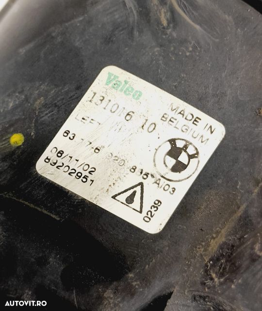 Proiector ceata stanga 13101610 BMW X5 E53  [din 1999 pana  2003] seria - 3