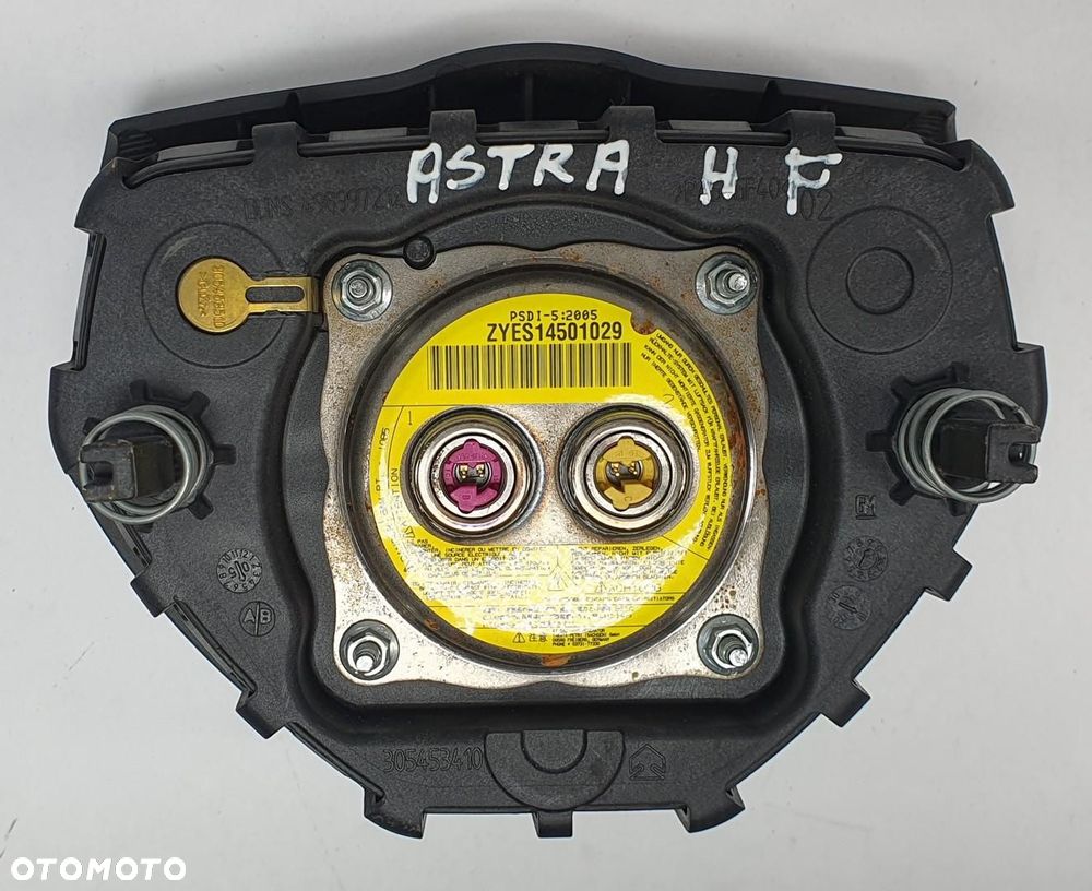PODUSZKA POWIETRZNA KIEROWCY AIRBAG OPEL ASTRA III H 13111344 - 2