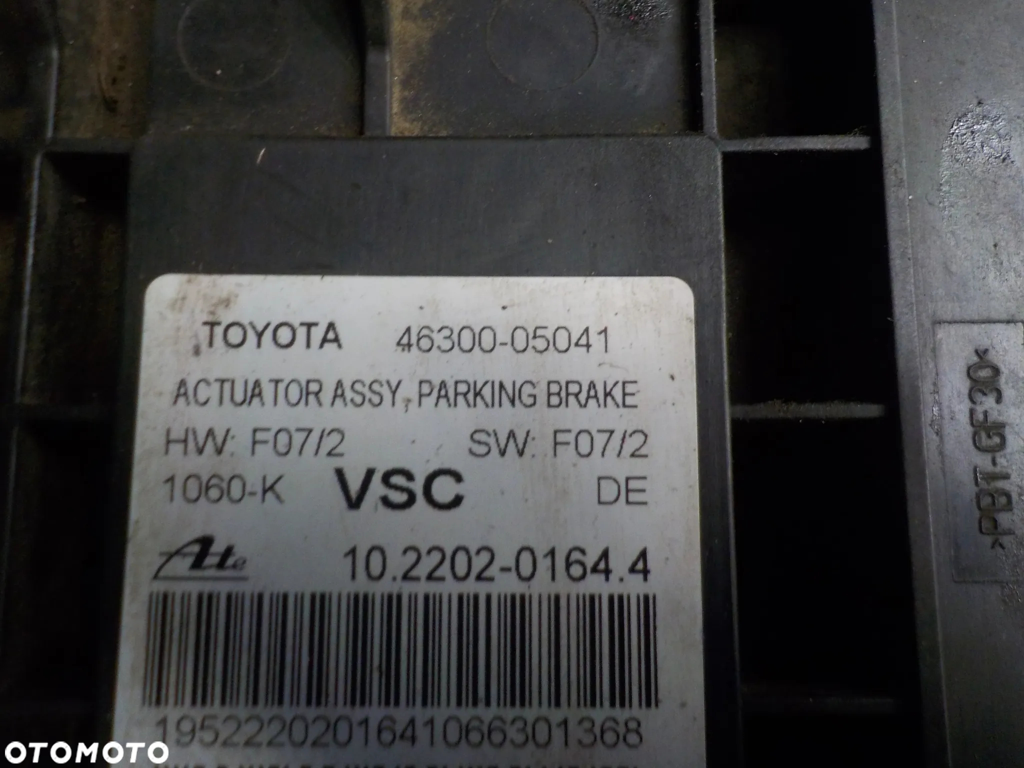 TOYOTA AVENSIS T27 T29 HAMULEC RĘCZNY MECHANIZM 46300-05041 - 2