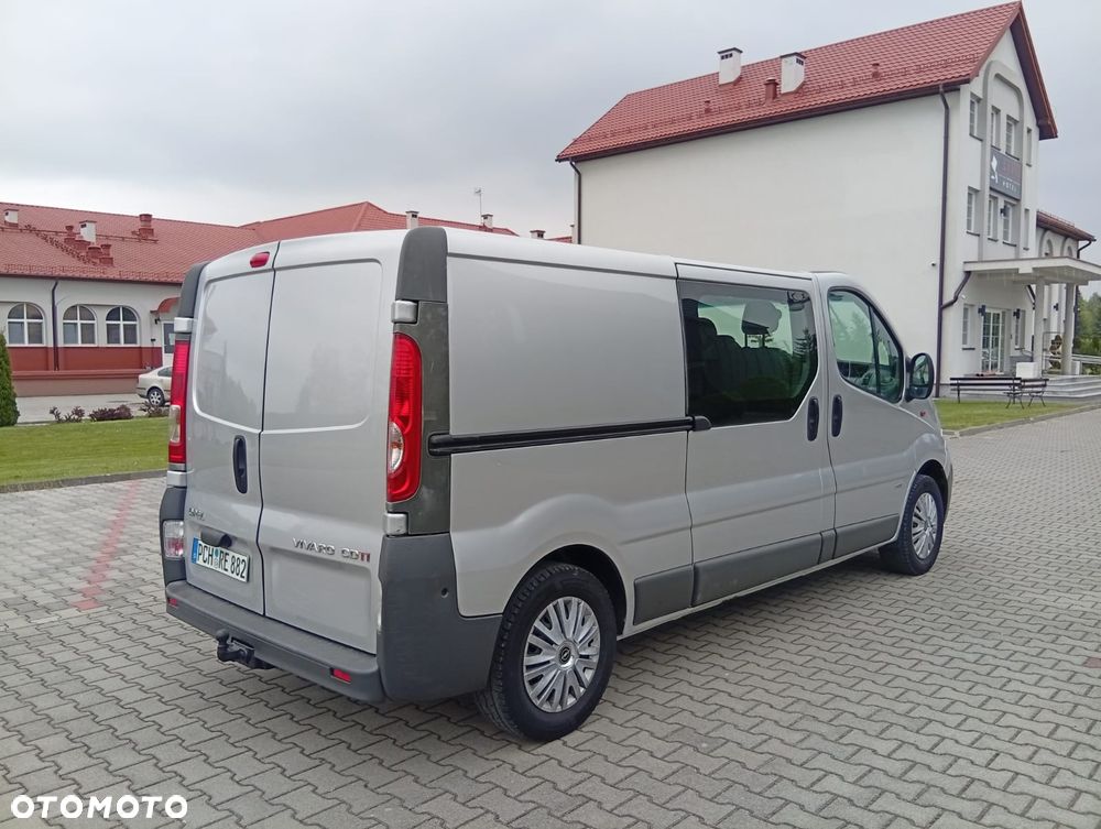 Opel VIVARO L2H1 Long Klima Elektryka Dubel Kabina 6os. Brygadówka - 6