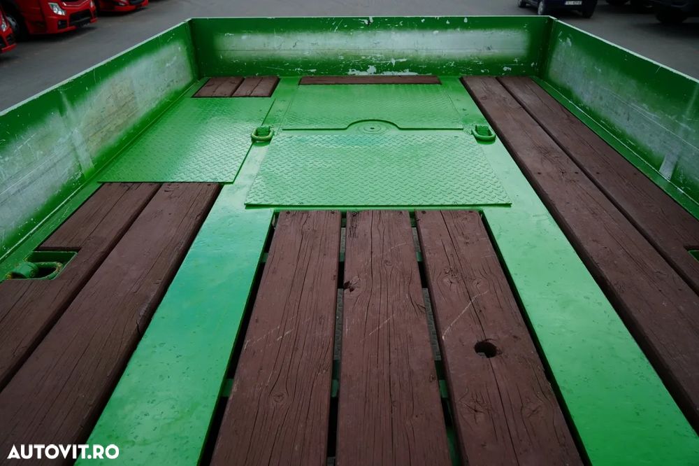 Goldhofer / REMORCĂ JOSĂ / EXTENSIBILĂ / REMORCĂ AUTO / 29 M / 5 AXE / AXE DE DIRECȚIE - 21