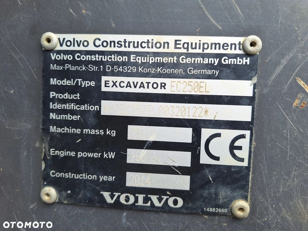 Volvo EC250EL EC250 250E 250EL - 16