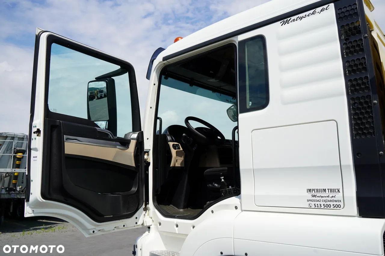 MAN TGS 41.460 / 8x8 / WYWROTKA / 2 STRONNA / BORDMATIC / HYDROBURTA / MEILLER KIPER /  / OPONY 100% / EURO 6 / 2017 R / SPROWADZONA - 27