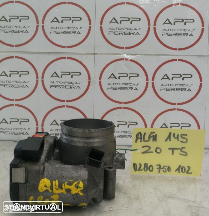 Borboleta de admissão Alfa Romeo 147, 156, 2.0 TS, ref 0280 750 102. - 1