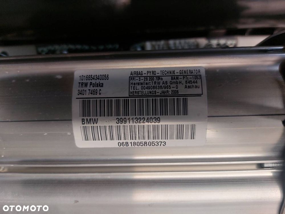 ZESTAW AIRBAG POSTRZAŁOWY BMW E87 399113224039 33059848 33059849 - 13