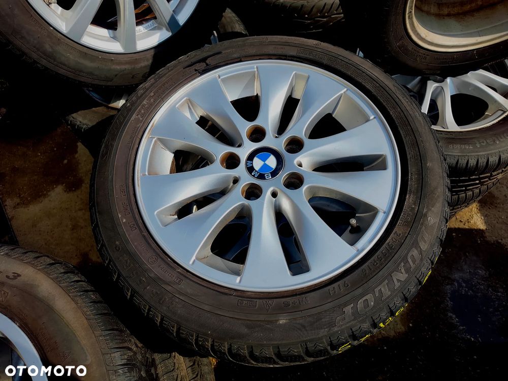 5x120 Felgi Aluminiowe Alufelgi Oryginalne 16 Koła Zimowe Zima BMW 3 SERIA E36 E46 Z3 1 E81 E87 E88 F20 5mm Legnica ALU-RAD 205/55 WZÓR STYLING 229 - 1