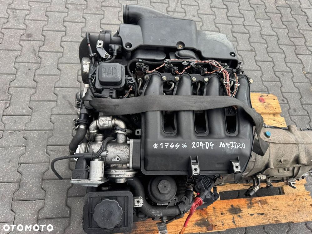SILNIK KOMPLETNY 2.0D M47N2 204D4 163 KM BMW 5 E60 - 2