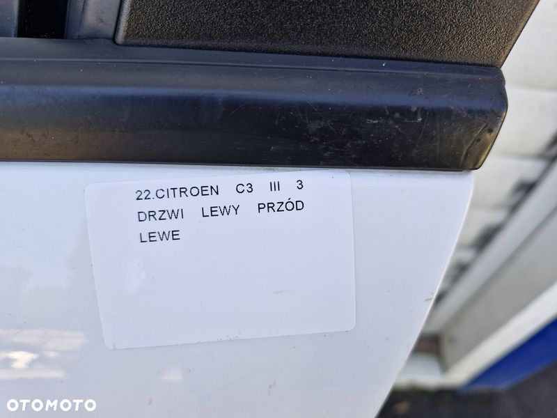 CITROEN C3 III 3 DRZWI LEWY PRZÓD LEWE PRZEDNIE EWPB - 4