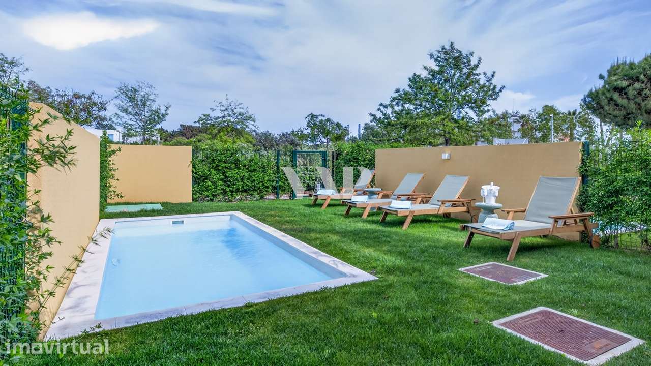 Moradia T2 com Piscina Privada em Condomínio de Luxo no Centro de Vila - Grande imagem: 5/38