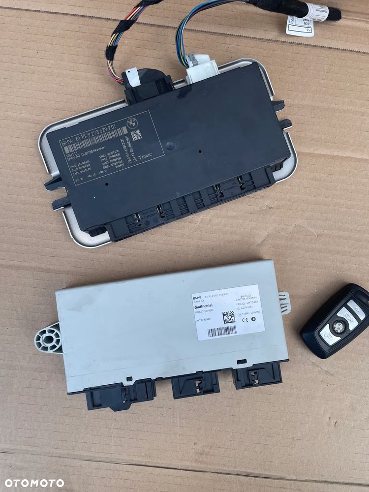BMW F10 F11 535D 313KM sterownik silnika kluczyk moduł komputer ZESTAW STARTOWY 8572873 - 3