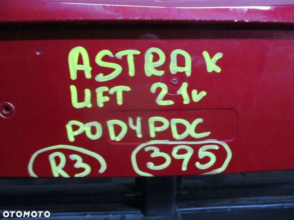 Zderzak OPEL ASTRA K V LIFT POD 4 PDC 21R PRZEDNI - 13
