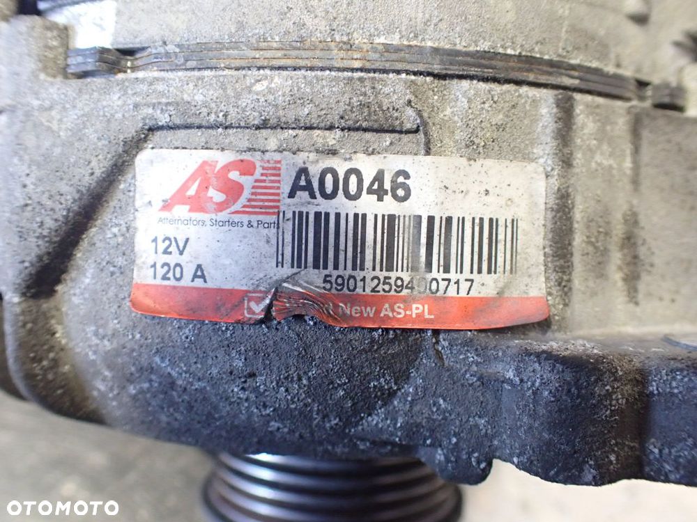 ALTERNATOR 120A SKODA SUPERB 1.9 A0046 - 4