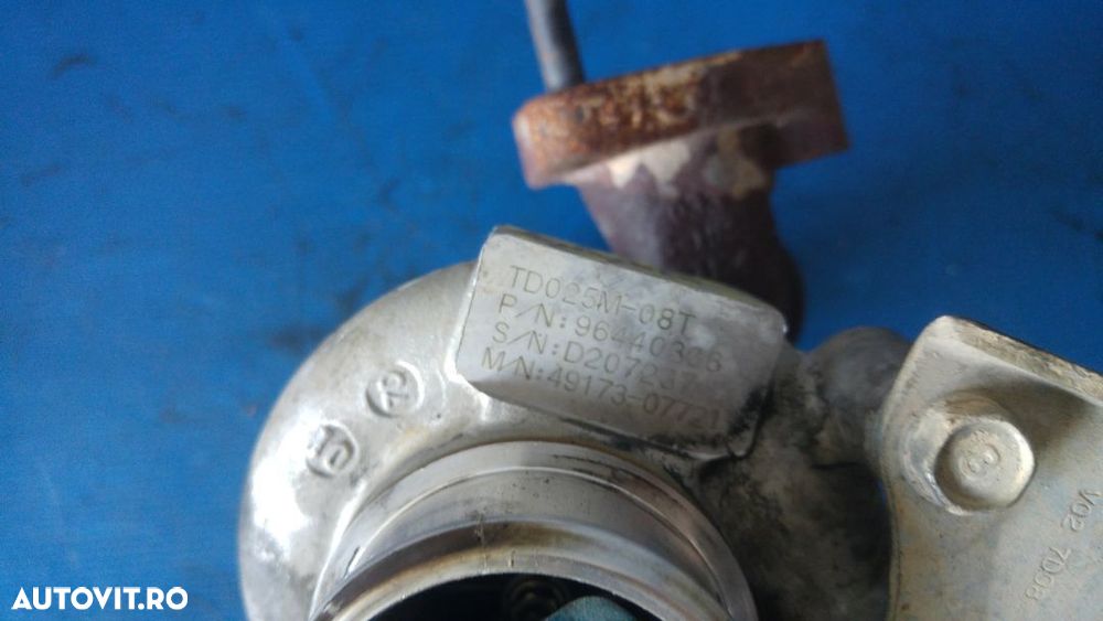 turbina 2.0 cdti z20s z20s1 chevrolet nubira dupa 2006 49173-07721 - 3
