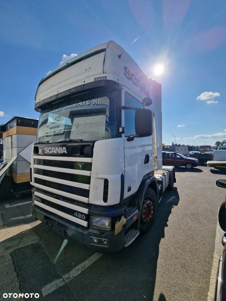 Scania R124 La 4x2na 309KW 2004r. Cały na części - 2