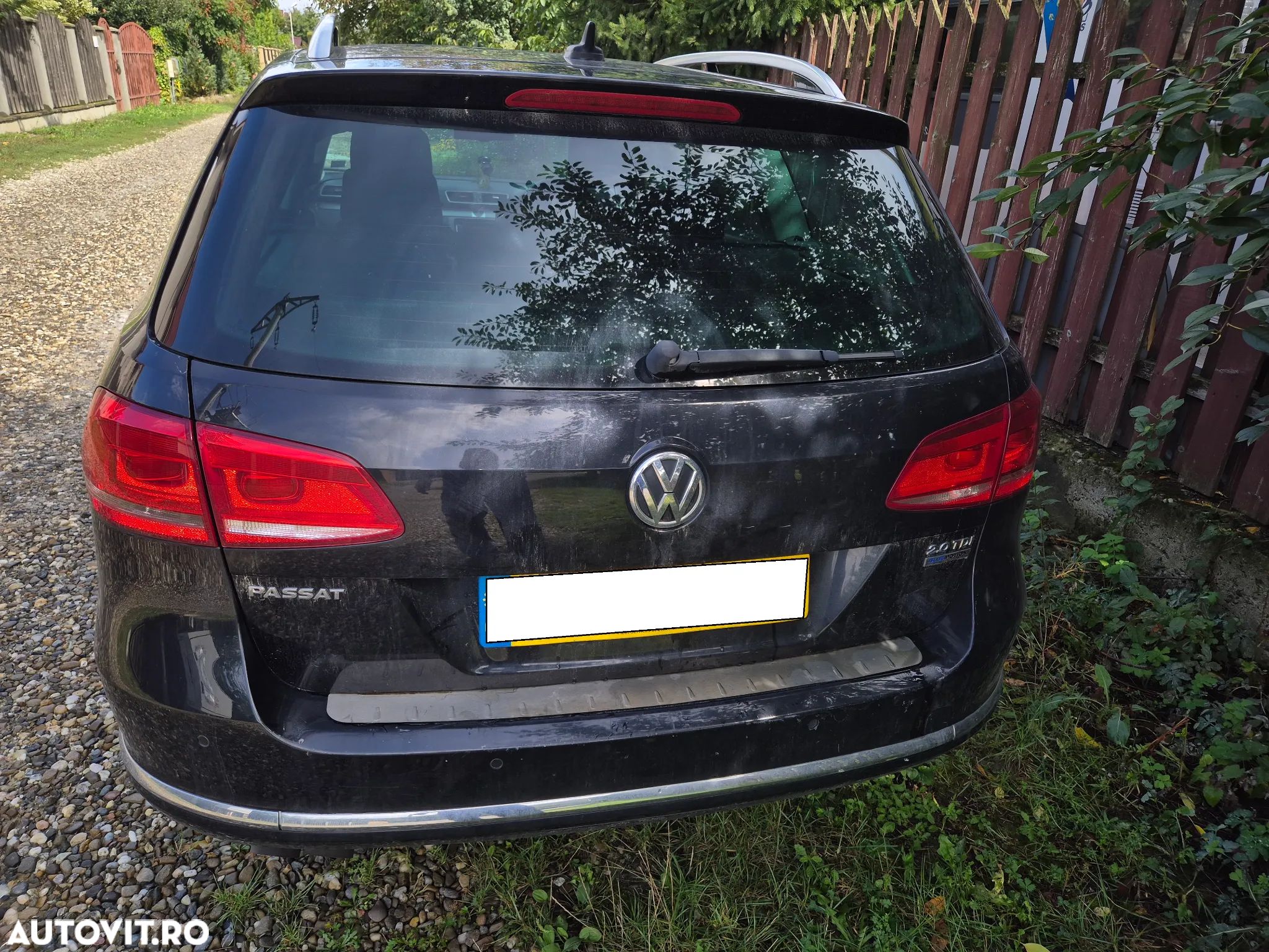 Luneta haion tenta verde  VW PASSAT B7 Break / Avant fabr. 2011 --- 2015 - 1