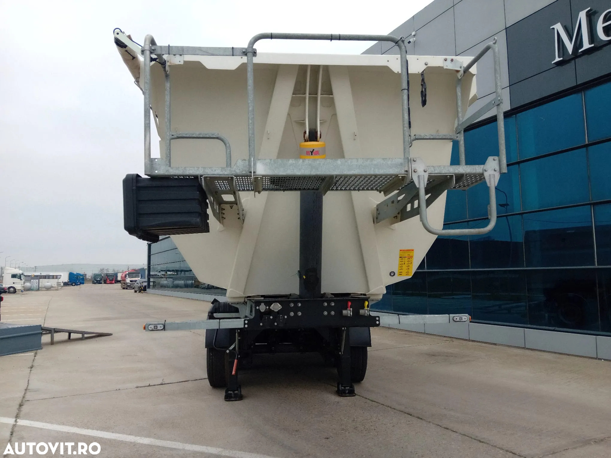 Mega 28m3 BASCULABILA,BALAST,HARDOX–NOUA/TOP! - 6