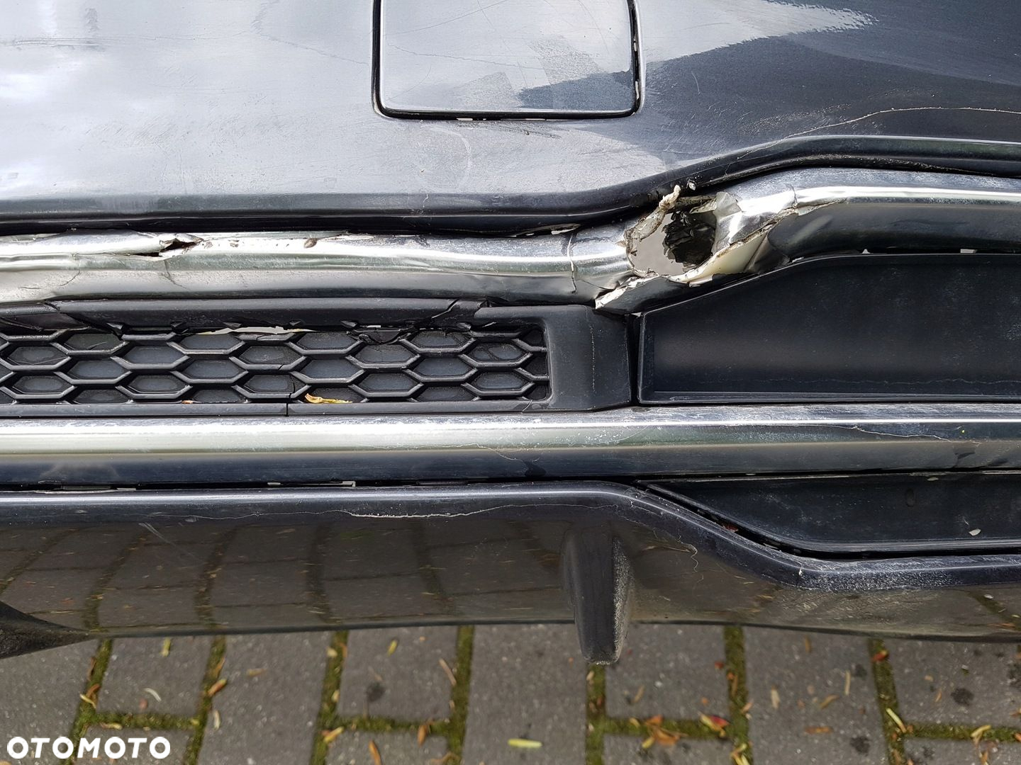AUDI Q5 S-Line spoiler zderzak tył 80A807511C - 4