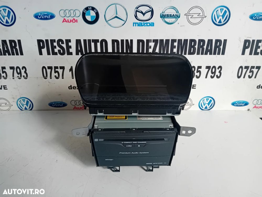 Sistem Audio Magazie Cd Display Navigatie Honda Accord 2008-13 Cod 39100-TL0-G500 39810-TL0-G010-M1 - 1