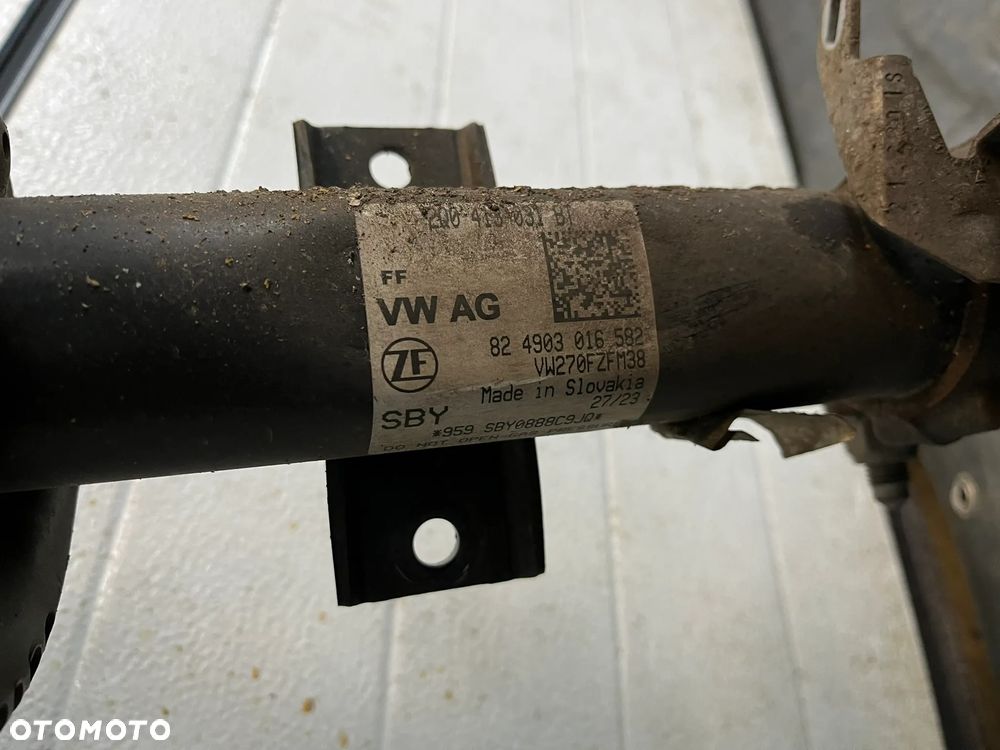VW Volkswagen Polo 2G McPherson amortyzator sprężyna kopyto lewy przód 2Q0413031BT 5WA412331A - 3