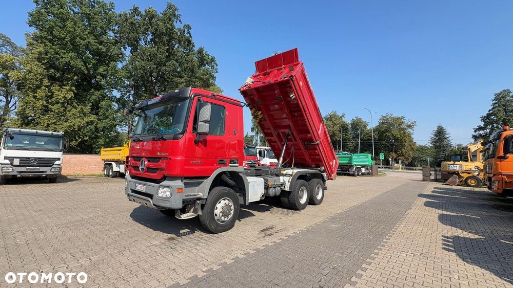 Mercedes-Benz ACTROS 3346 6x6 wywr 3-str Meiller Bordmatik 2010 r - 2