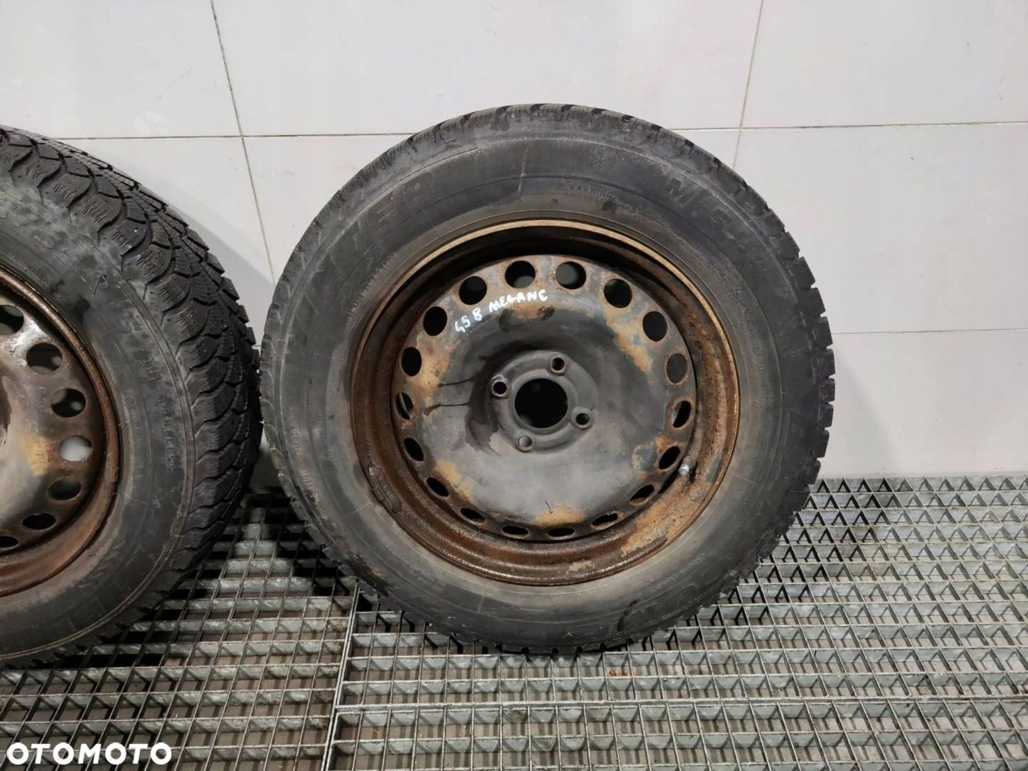 4X KOŁA FELGI STALOWE OPONY ZIMOWE 195/65 R15 4X100 RENAULT MEGANE II - 8