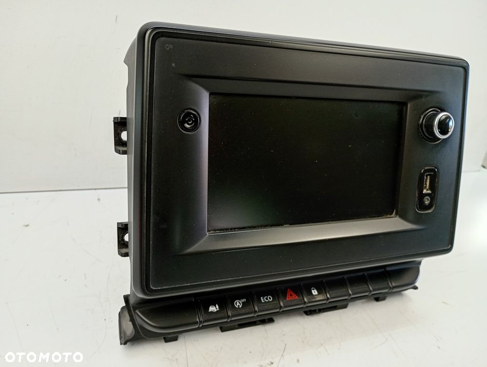 radio nawigacja gps ekran wyświetlacz renault master III movano B lift 2019-2024r 281155201R - 2