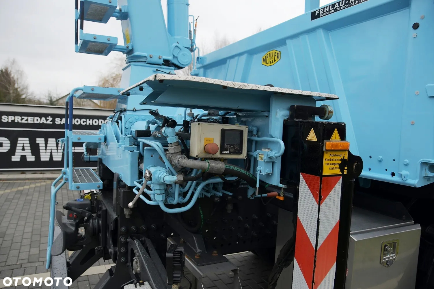 Mercedes-Benz AROCS 1827///* 2018///* PRZEB 41 TYŚ///* HDS///* WYWROTKA///* ROTATOR///* 18000KG///* ŁYŻKA///* STAN JAK NOWY - 18