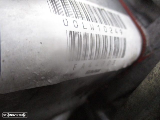 Caixa Velocidades 5160197  FA44803  00LW510249  51601197A SAAB 93  YS3D 2001 2.0 Turbo 150CV 5P CINZA GASOLINA AUTO - 6