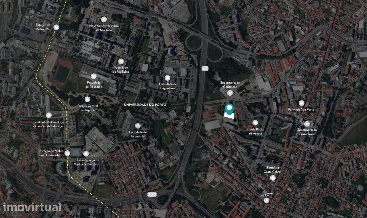 Apartamento T0 Novo junto ao Polo Universitário do Porto – Paranhos - Grande imagem: 5/13