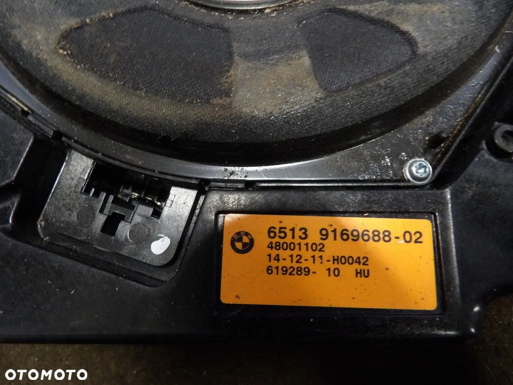 BMW - F12 - KOMPLET GŁOŚNIKÓW - DEMONTAŻ - ORYGINAŁ - 9169688  9169687  9226357  9169690  9169693  9184795 - 2