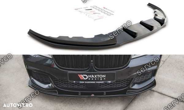 Prelungire lip bara fata Bmw Seria 7 G11 G12 M Pachet 2015-2018 Maxton - 2