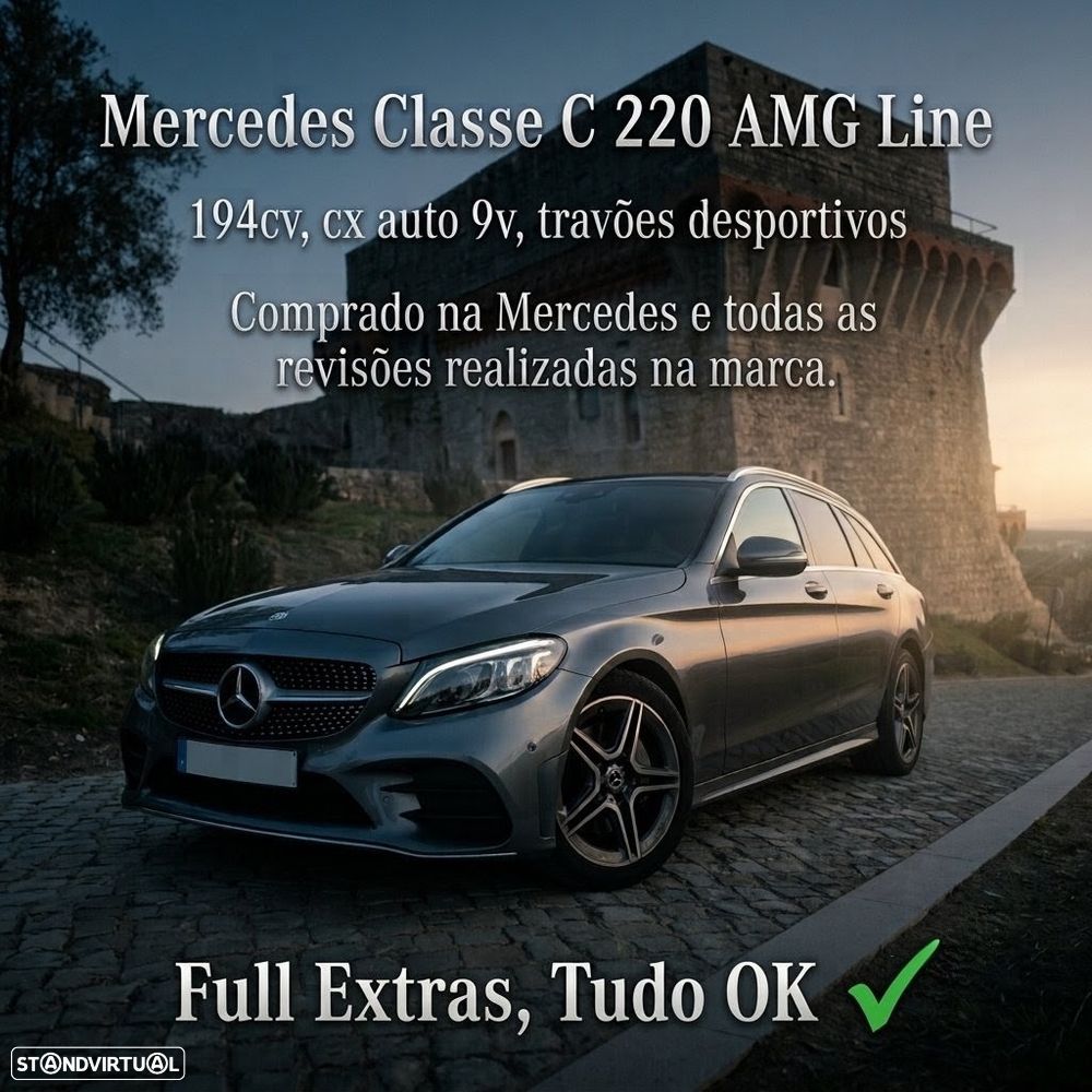 Mercedes-Benz C 220 d 9G-TRONIC AMG Line - 1