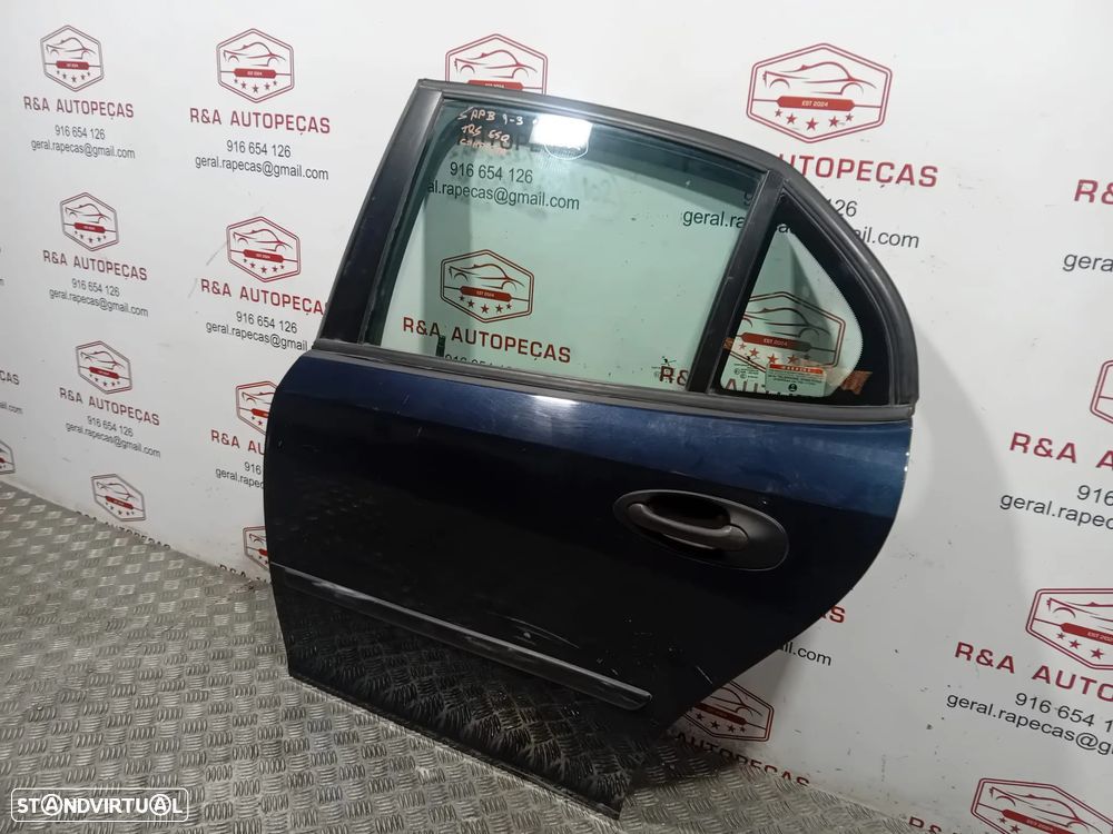 Porta Trás Traseira Esquerda Saab 93 Original - 3