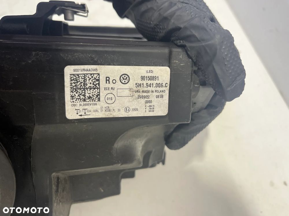 VW GOLF 8 VIII 5H 2022r LAMPA PRAWA PRZÓD PRZEDNIA 5H1941006C - 8