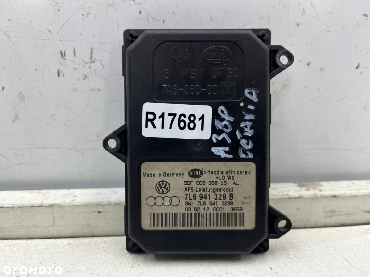 Przetwornica Audi A3 8p Octavia Superb 03-13r. moduł skrętu świateł doświetlajace zakręty 7l6941329b - 6