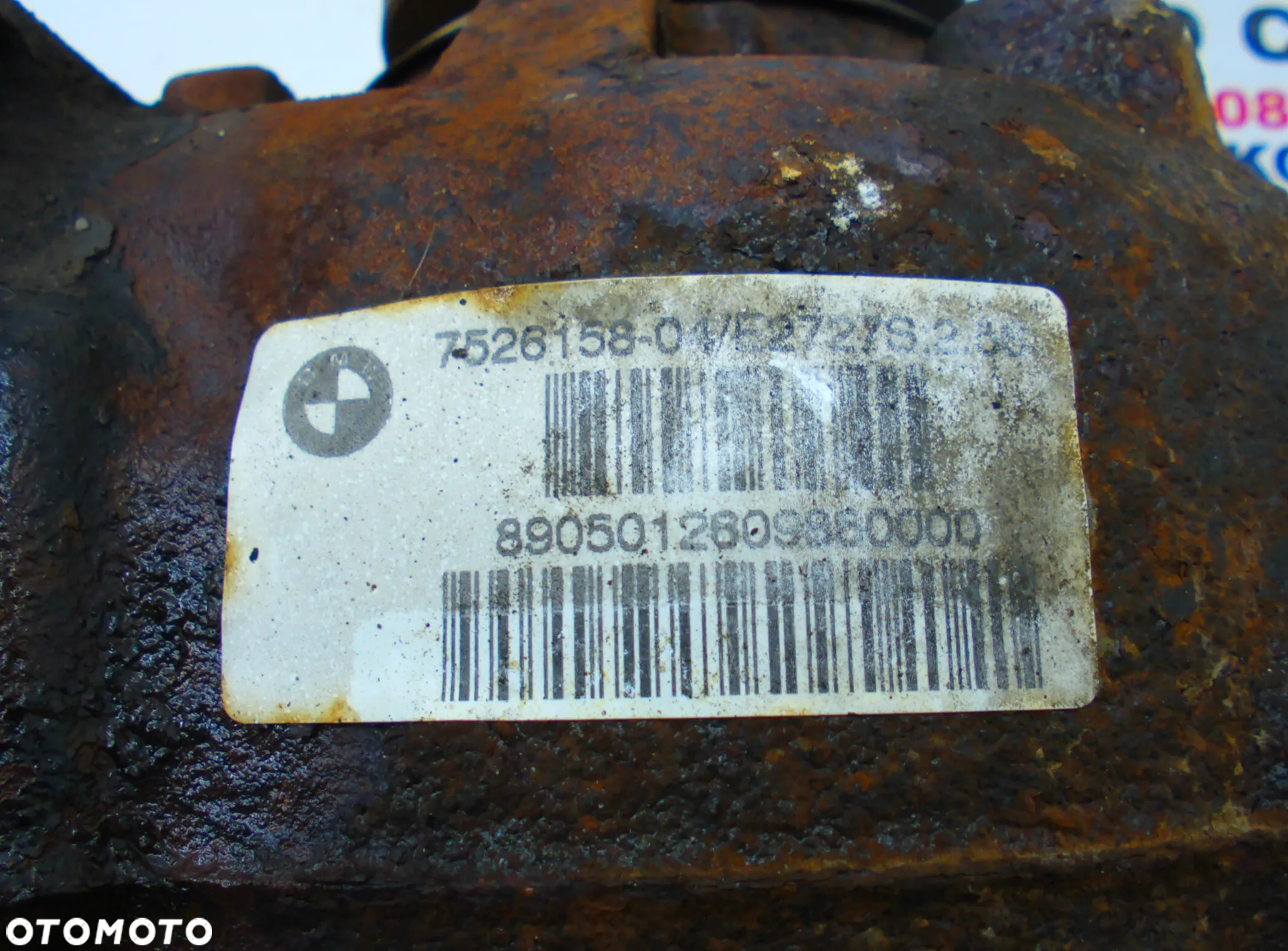 BMW E46 Dyferencjał Dyfer Most Napęd 7526158  2.56 - 3