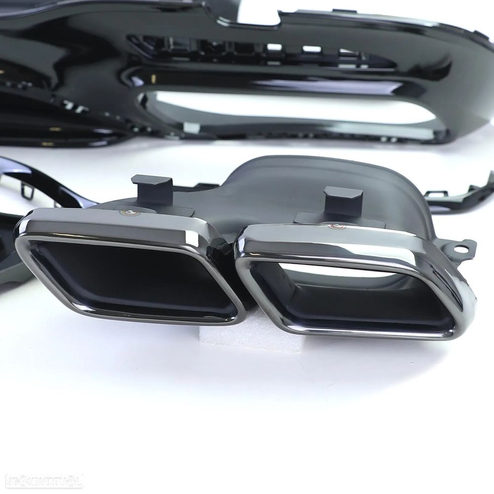 Difusor com Ponteiras Mercedes S W222 (2017 a 2021) Look 63 - 4