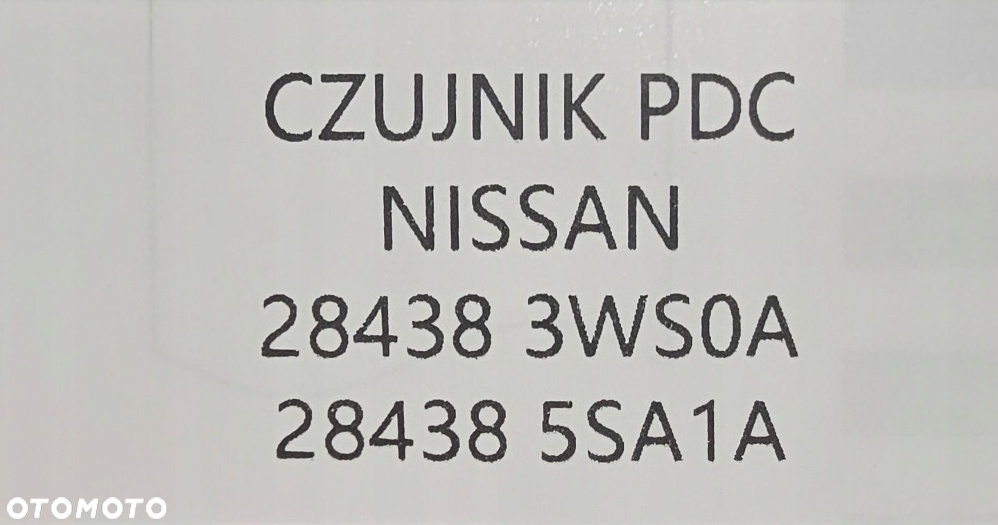 NOWY ORG CZUJNIK PARKOWANIA PDC RENAULT / NISSAN / OPEL - 284383WS0A - 6