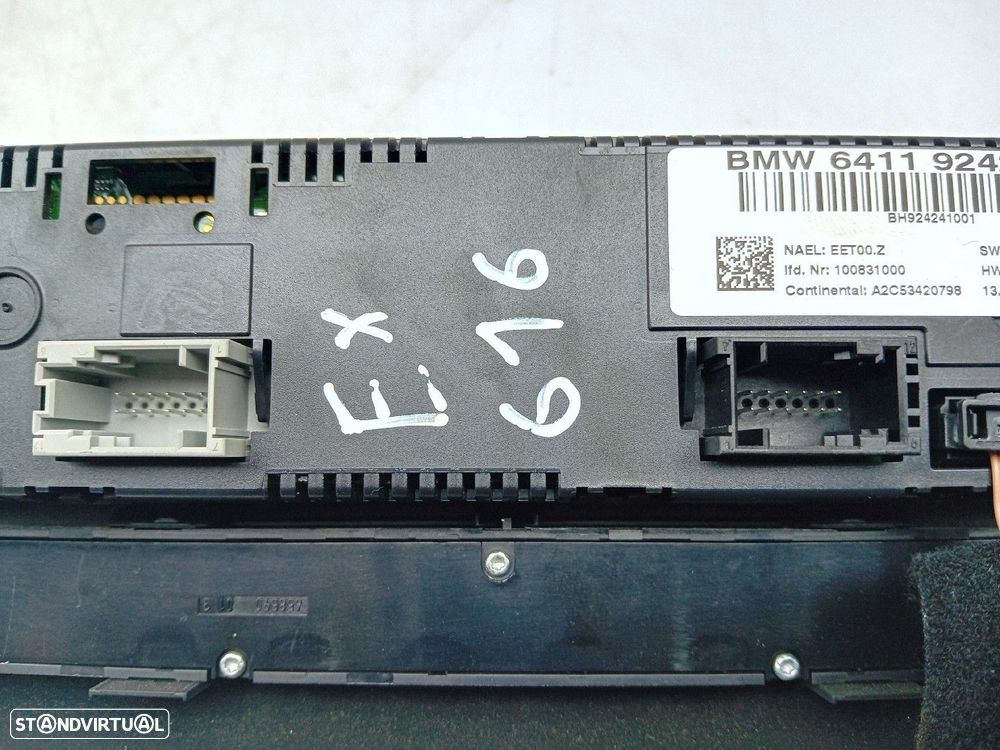 Botão / interruptor do AC BMW 3 (E90) - 4