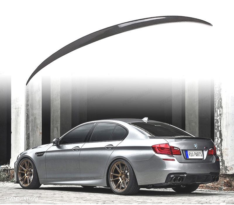 AILERON SPOILER BMW F10 LOOK M5 CARBONO - 1