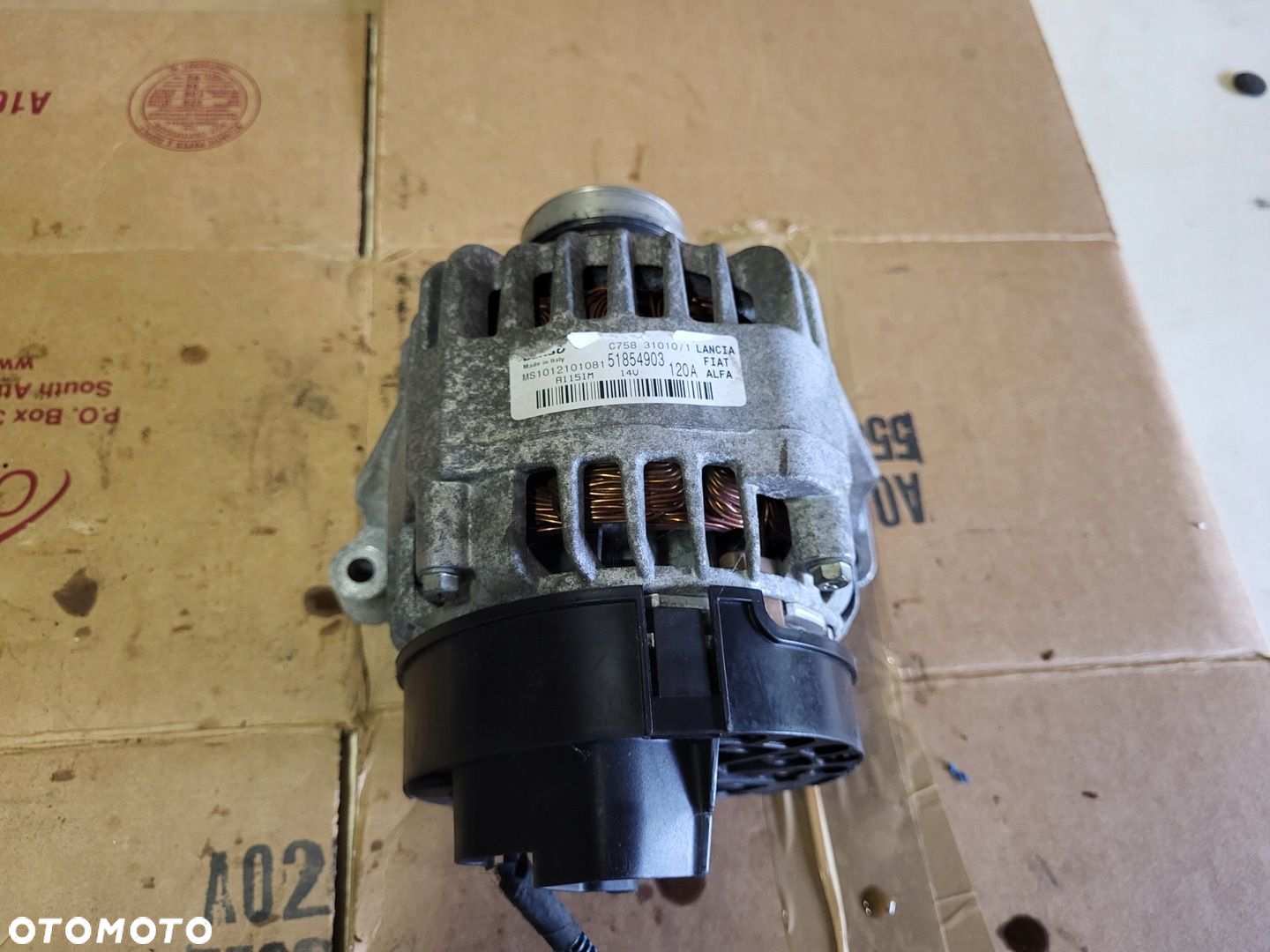 FIAT JEEP ALFA ROMEO 1.4 MULTIAIR ALTERNATOR 51854903 - 2
